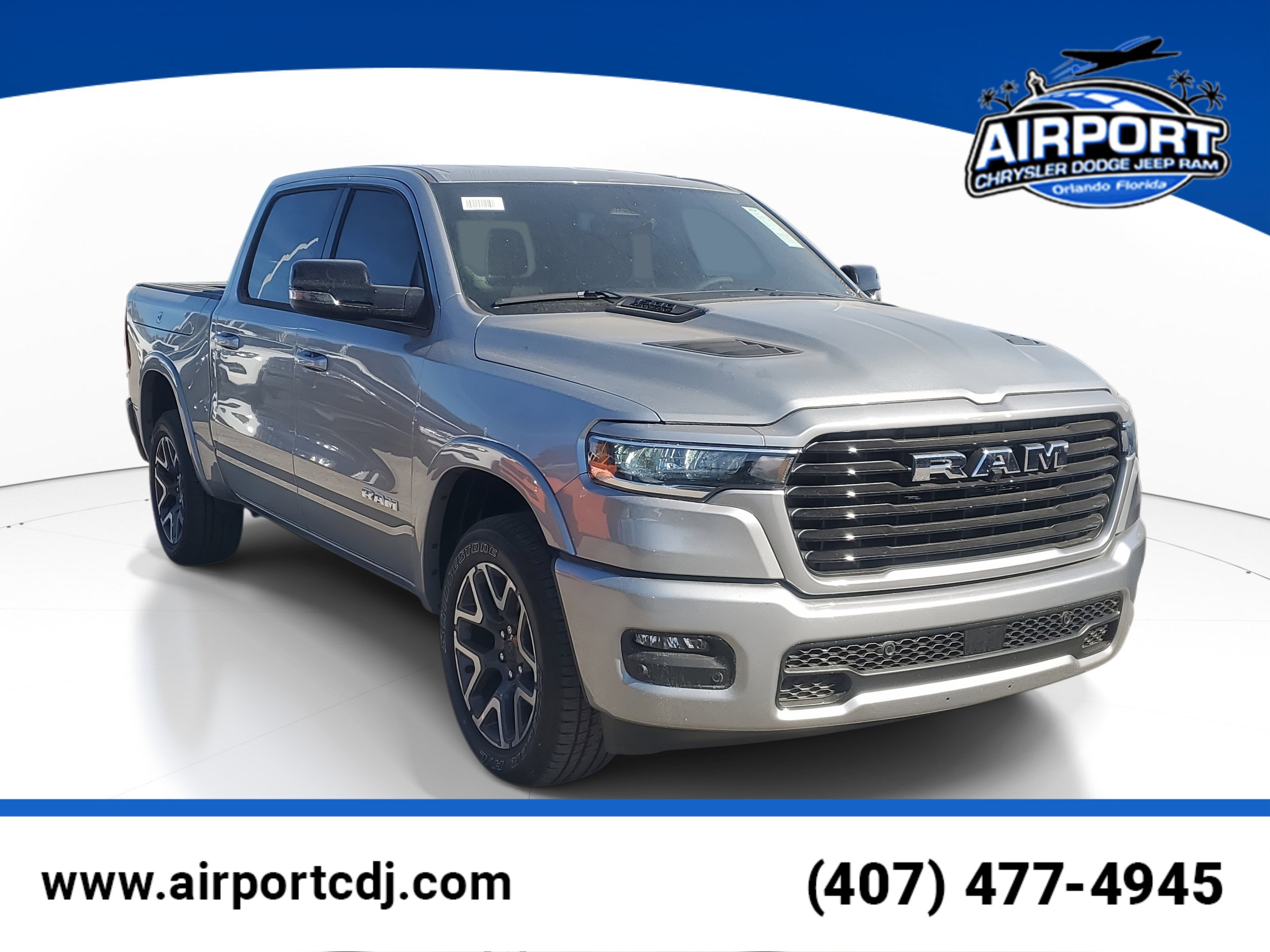 New 2026 RAM 1500 Laramie w/ Sport Appearance Package