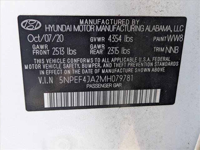 Used 2021 Hyundai Sonata SEL w/ Convenience Package FWD image 15