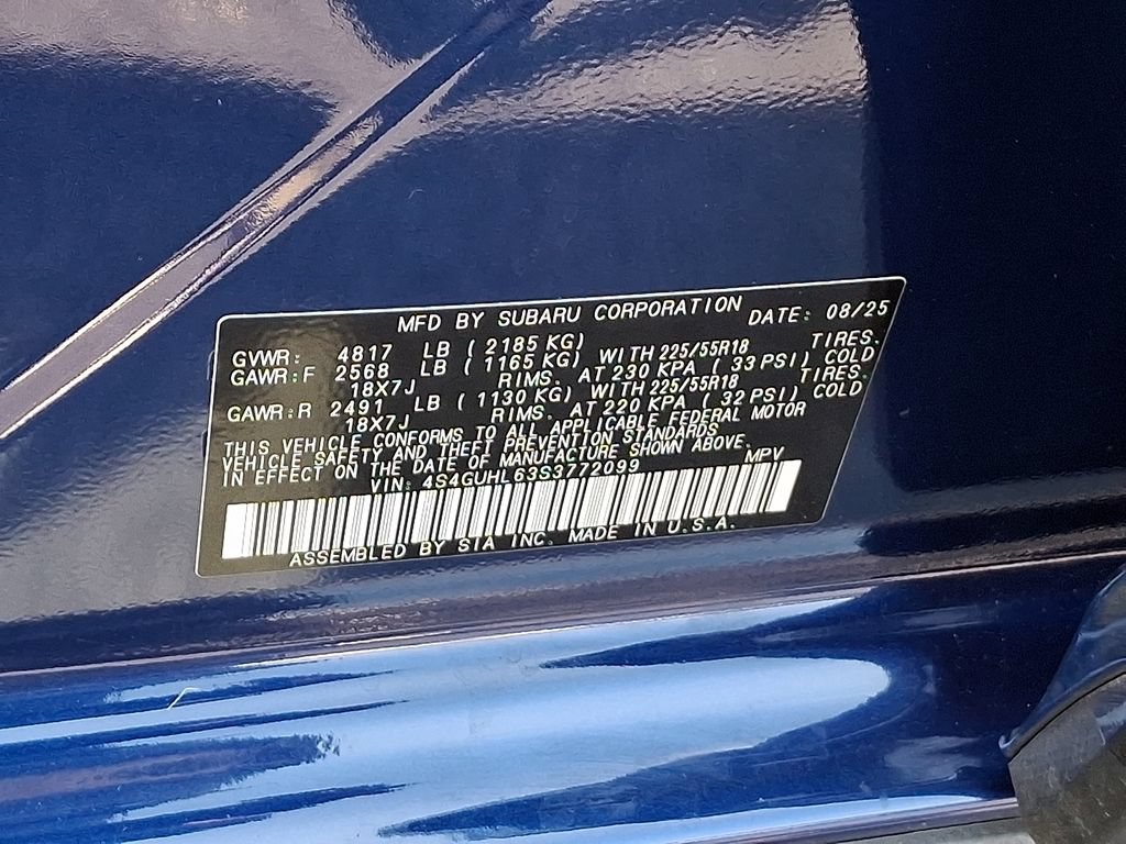Certified 2025 Subaru Crosstrek 2.5i Limited AWD/4WD image 27