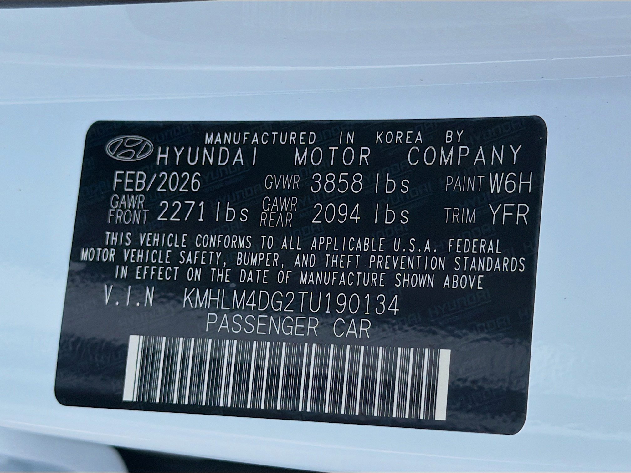 New 2026 Hyundai Elantra Sport w/ Cargo Package FWD image 25