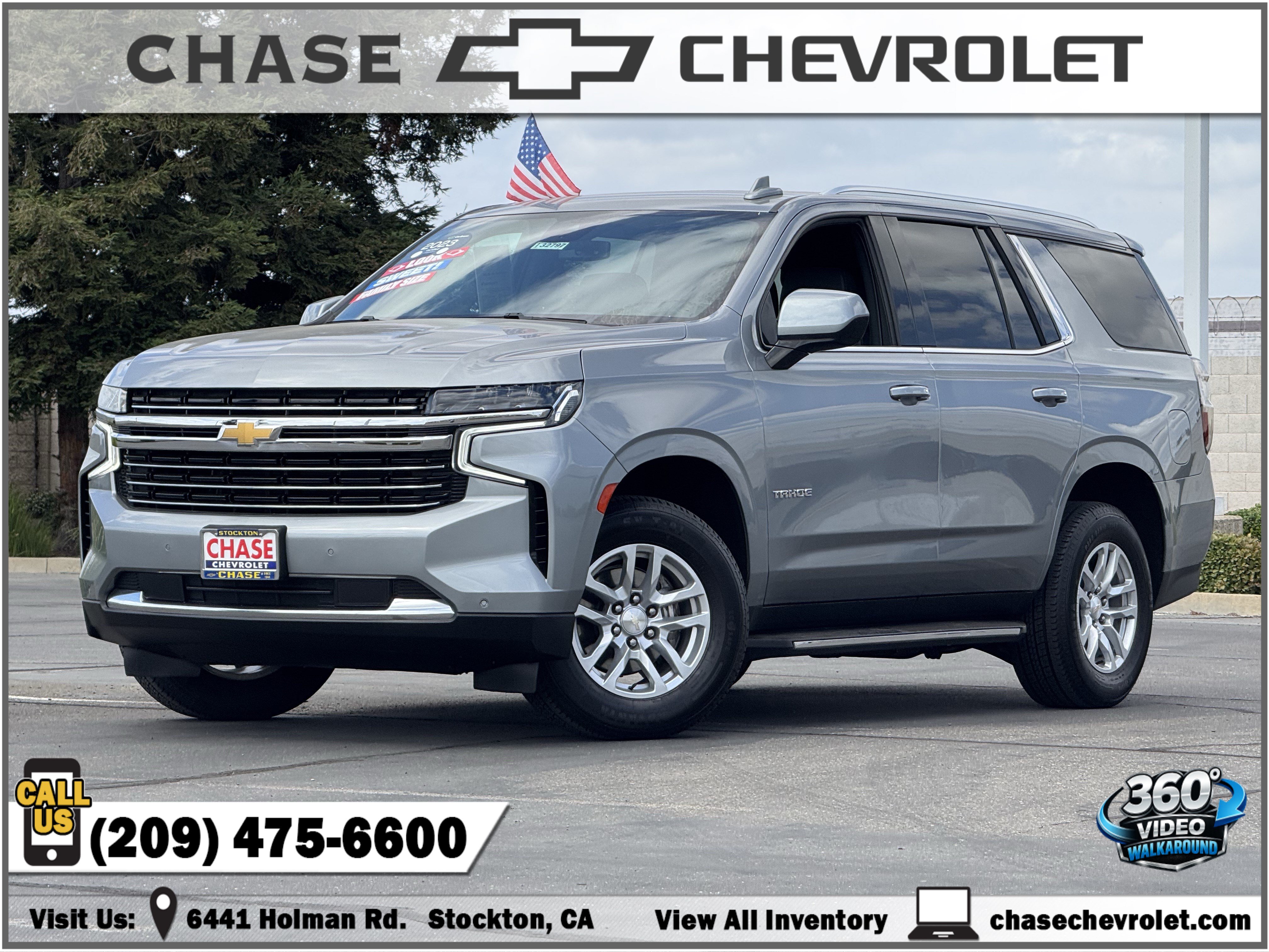 Certified 2023 Chevrolet Tahoe LT AWD/4WD image 1