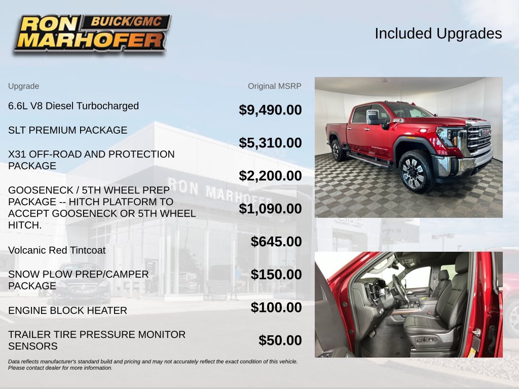 Used 2024 GMC Sierra 2500 SLT w/ SLT Premium Package AWD/4WD image 6