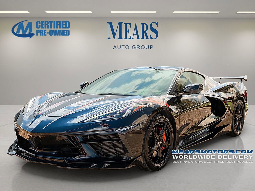 Used 2021 Chevrolet Corvette Stingray Premium Cpe w/ Z51 Performance Package