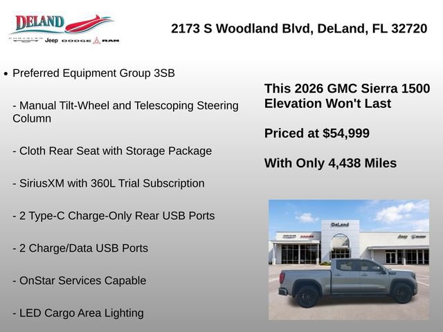 Used 2026 GMC Sierra 1500 Elevation w/ Elevation Premium Package AWD/4WD image 18