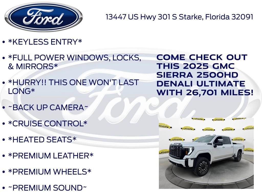 Used 2025 GMC Sierra 2500 Denali Ultimate image 10