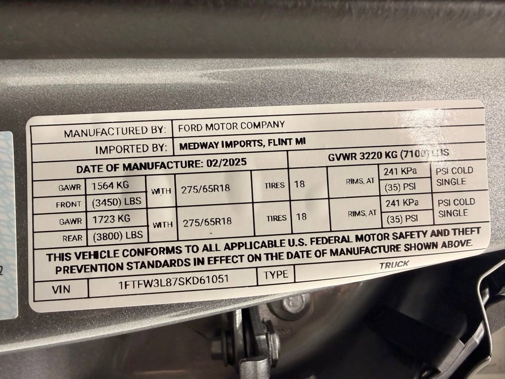 Used 2025 Ford F150 XLT w/ Equipment Group 301A Standard AWD/4WD image 57