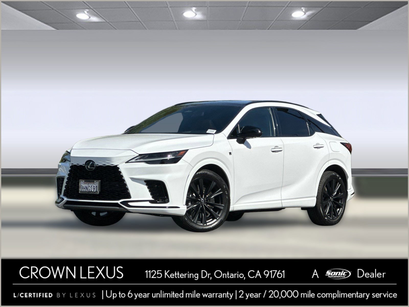 Certified 2023 Lexus RX 500h F Sport w/ Accessory Package (Z1) image 1