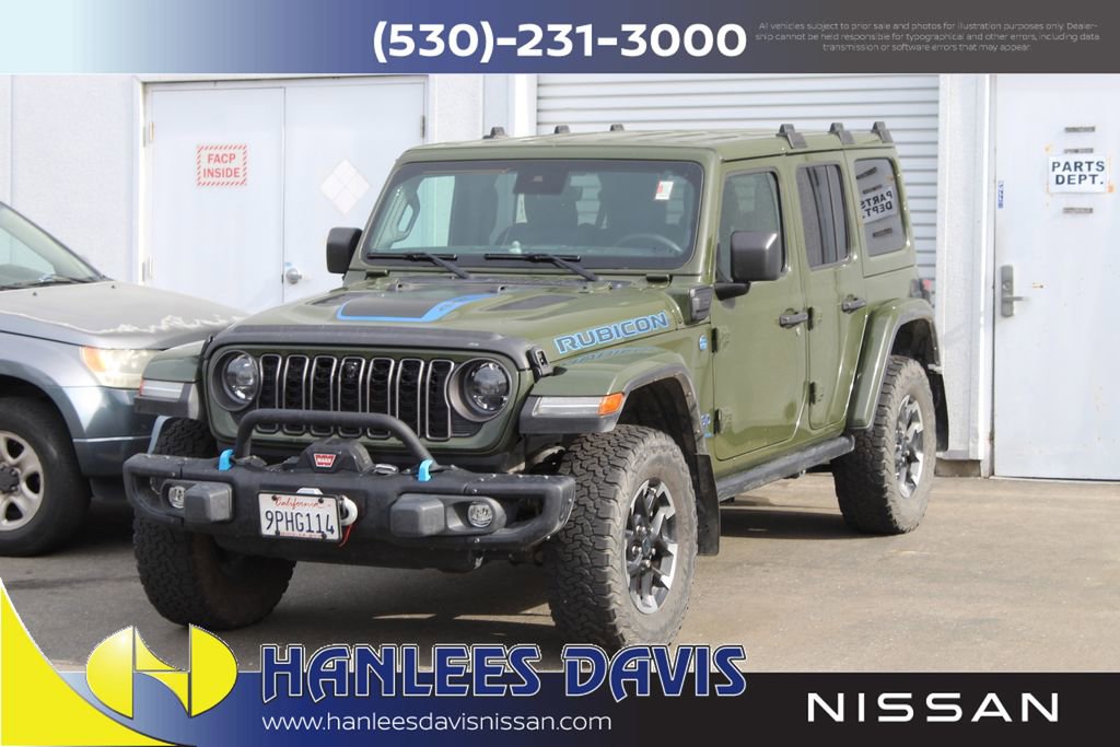 Used 2024 Jeep Wrangler Unlimited Rubicon 4xe image 1