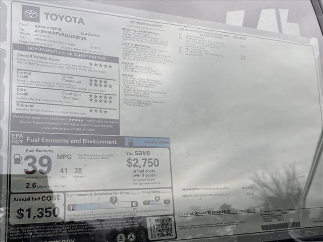 New 2025 Toyota RAV4 LE image 25