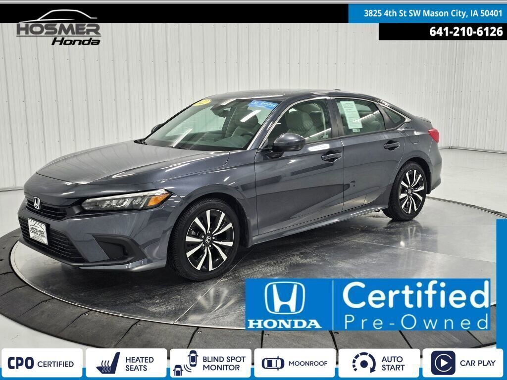 Certified 2022 Honda Civic EX
