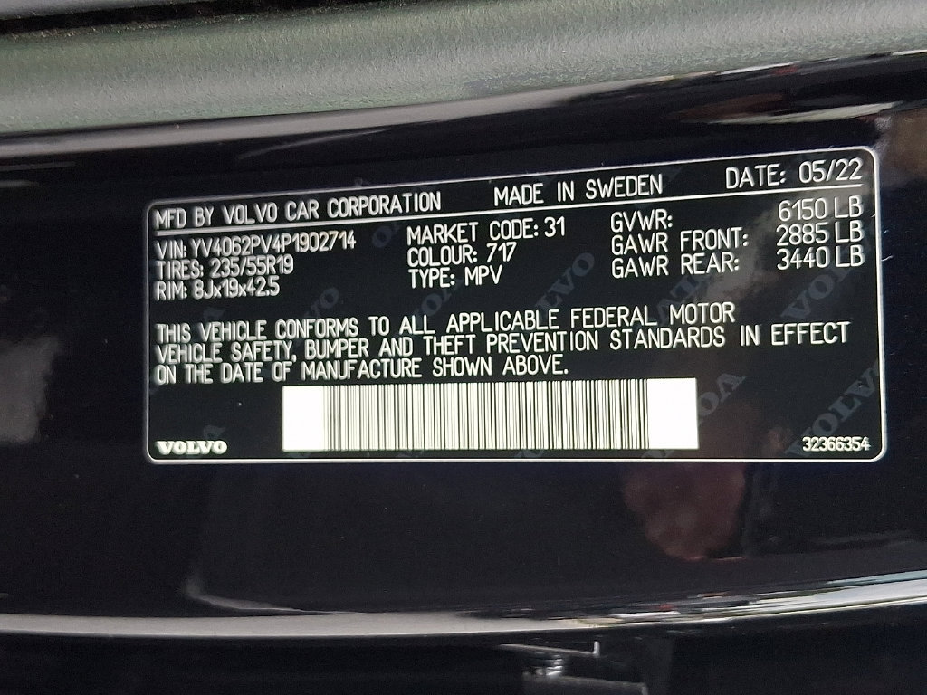 Used 2023 Volvo XC90 B6 Core AWD/4WD image 32