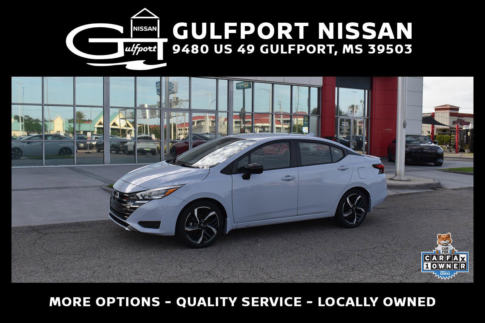 Used 2023 Nissan Versa SR w/ Trunk Package FWD image 1