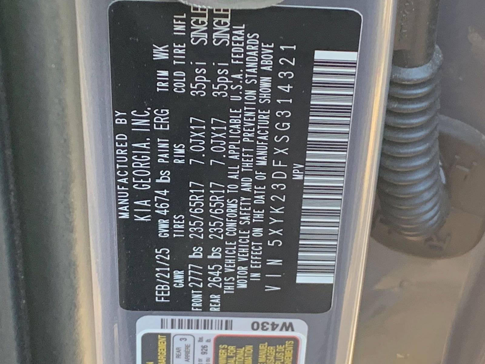 Used 2025 Kia Sportage LX image 10