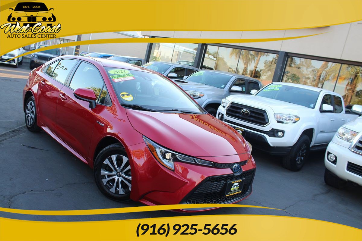 Used 2021 Toyota Corolla LE w/ Carpet Mat Package (TMS) FWD image 1