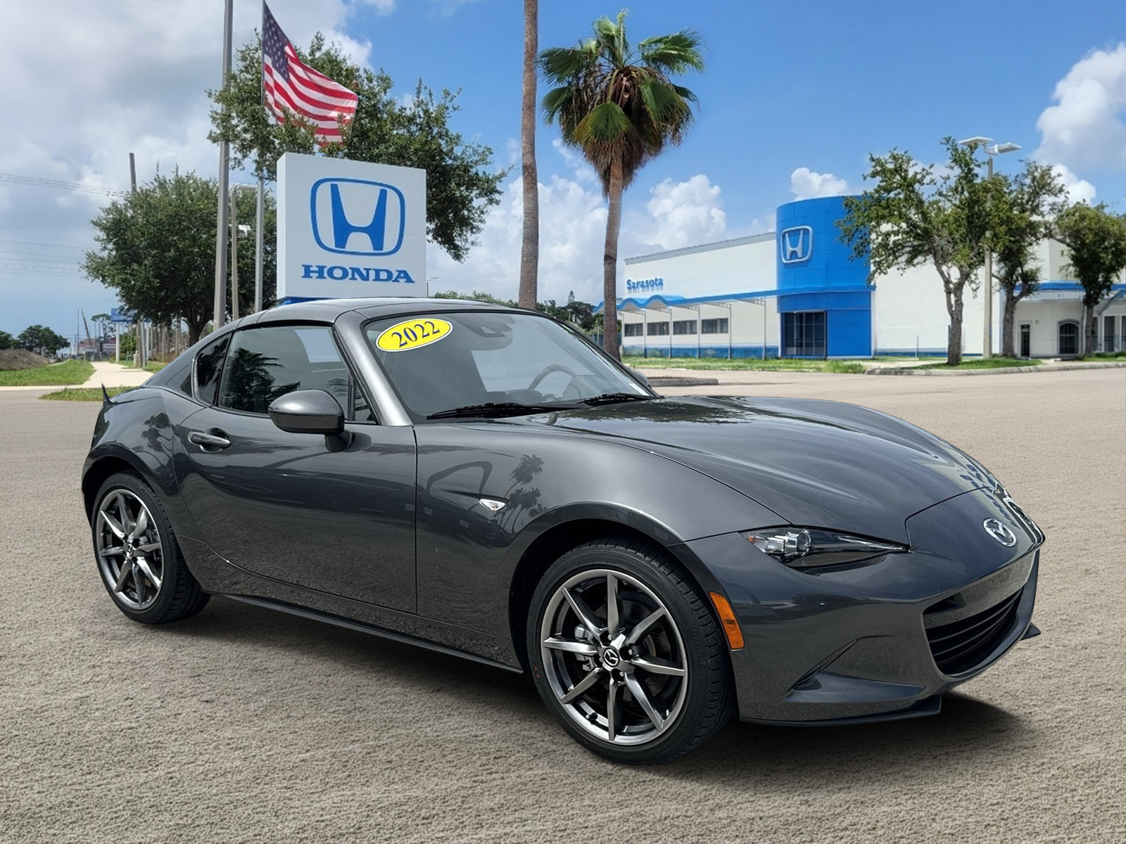 Used 2022 MAZDA MX-5 Miata RF Grand Touring RWD video 1
