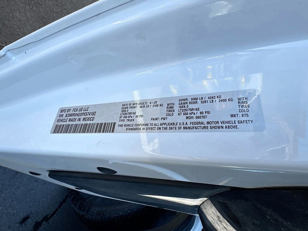 Used 2023 RAM ProMaster 3500 FWD image 21
