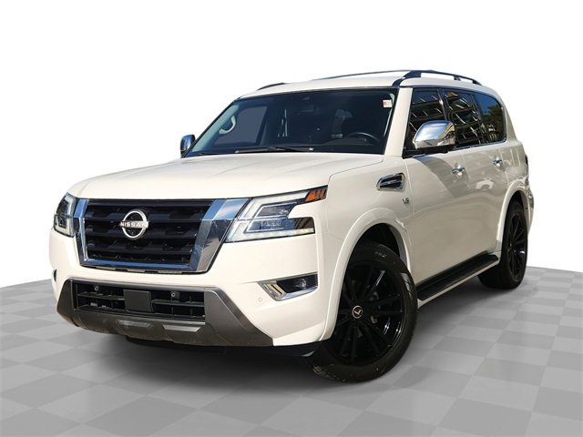 Used 2021 Nissan Armada Platinum w/ Captain's Chairs Package
