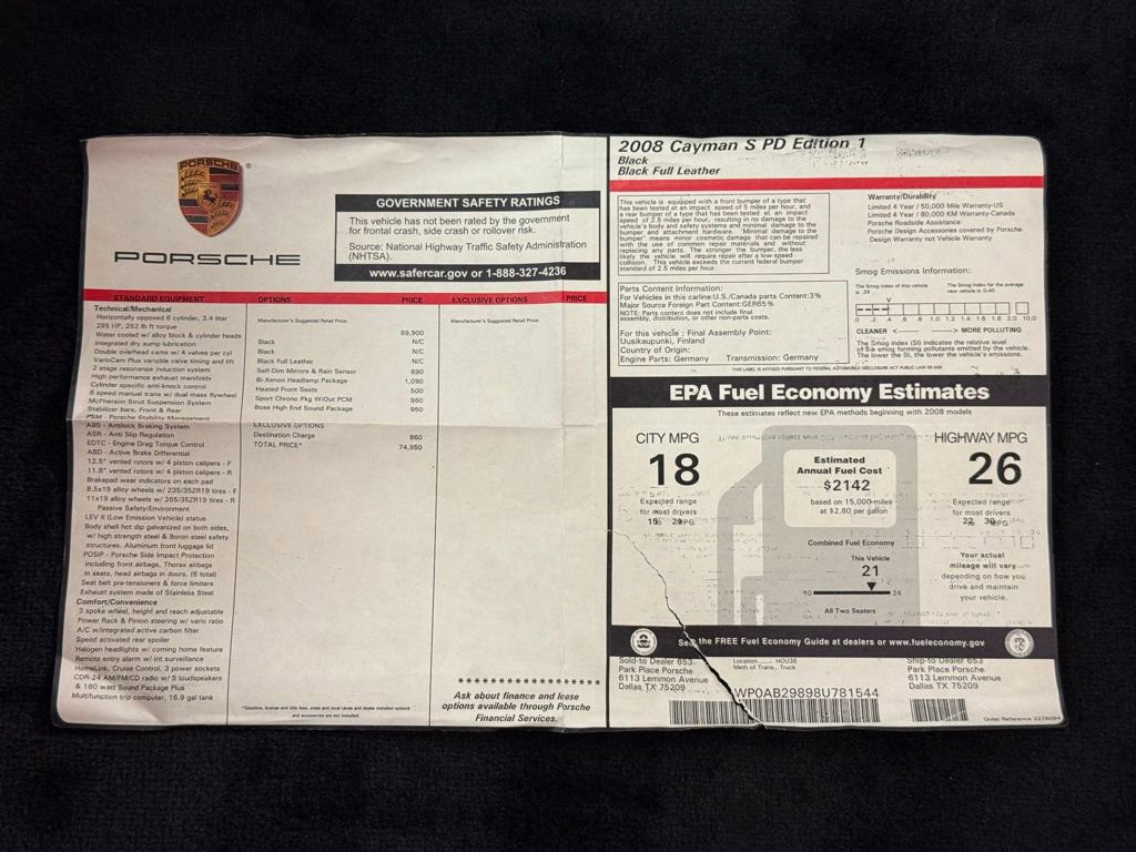 Used 2008 Porsche Cayman S image 75