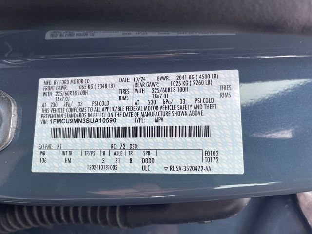 Used 2025 Ford Escape ST-Line image 34
