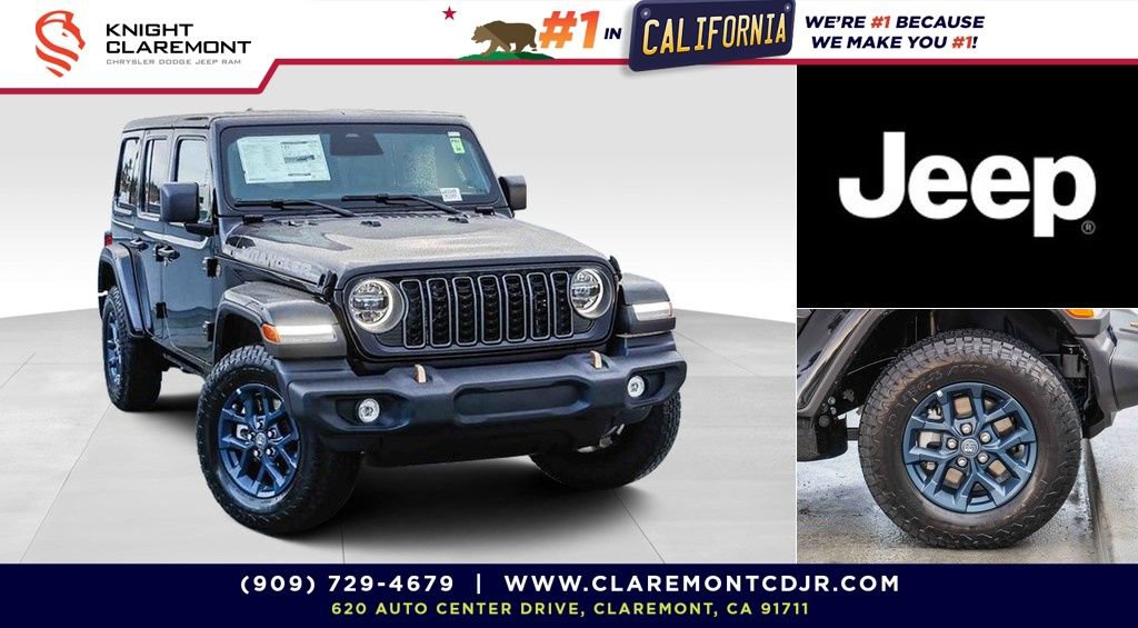 New 2026 Jeep Wrangler Unlimited Sport AWD/4WD 360° Tour