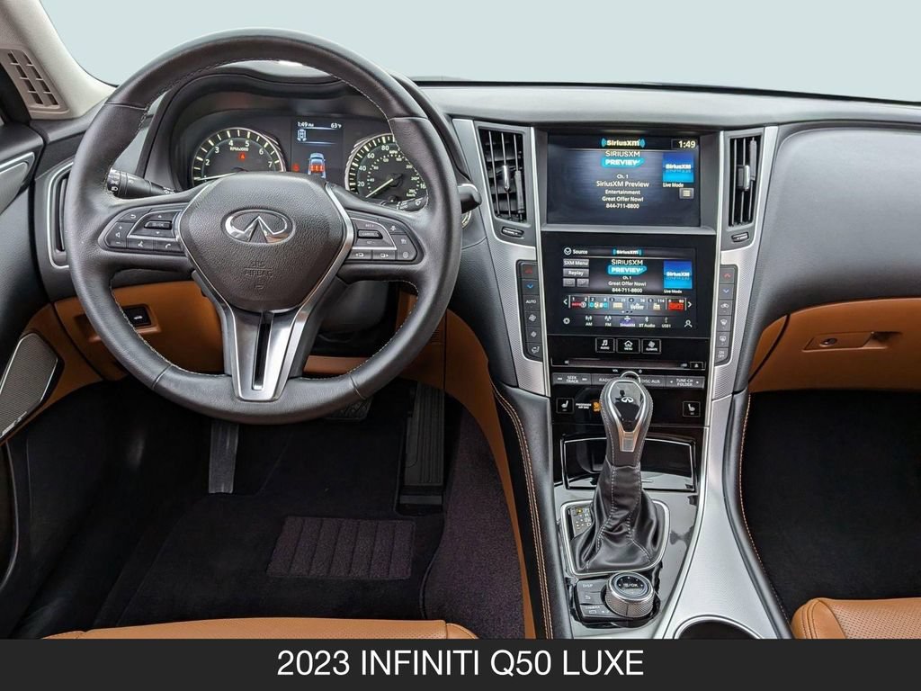Certified 2023 INFINITI Q50 Luxe w/ Cargo Package RWD image 13