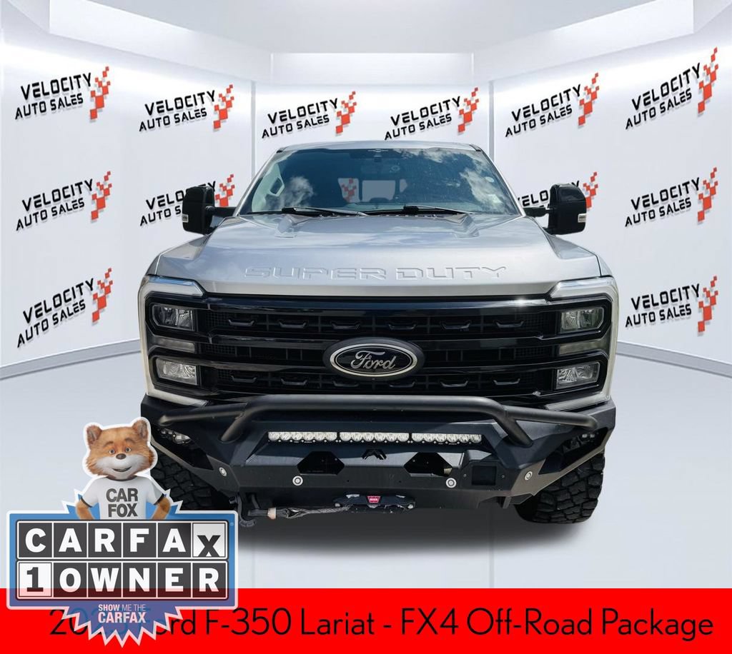 Used 2023 Ford F350 Lariat w/ Black Appearance Package AWD/4WD image 10