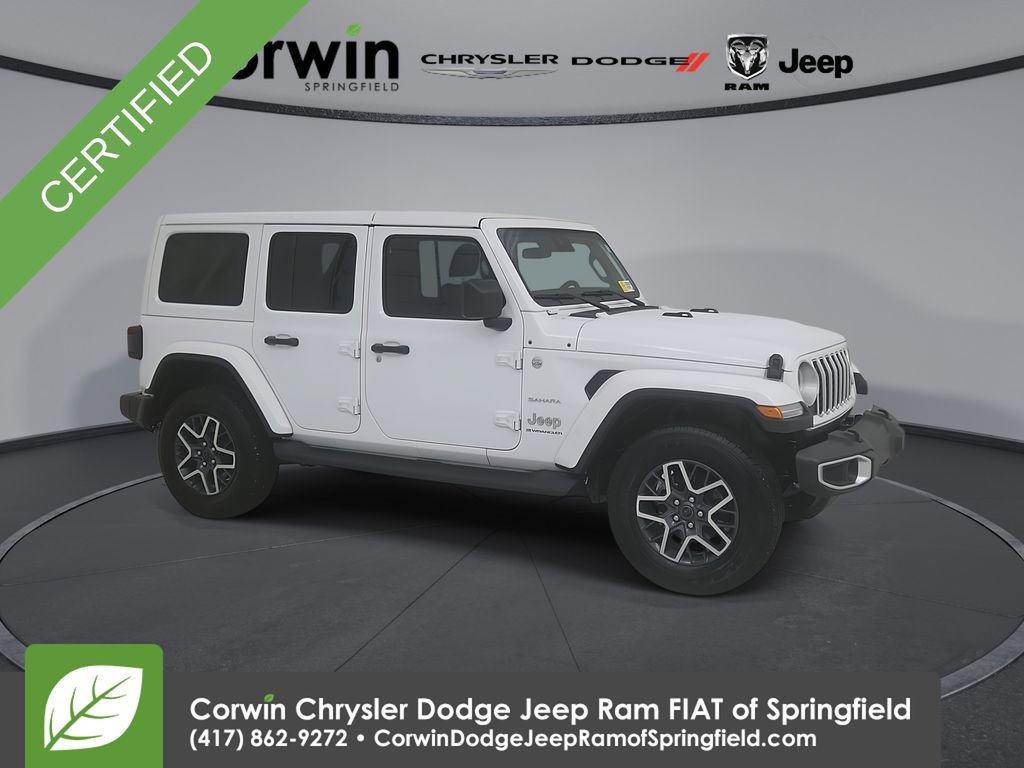 Certified 2024 Jeep Wrangler Sahara 360° Tour