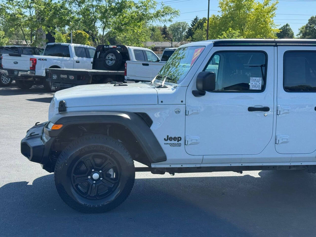 Used 2021 Jeep Wrangler Unlimited Sport w/ Uconnect 4C Nav & Sound Group AWD/4WD image 11