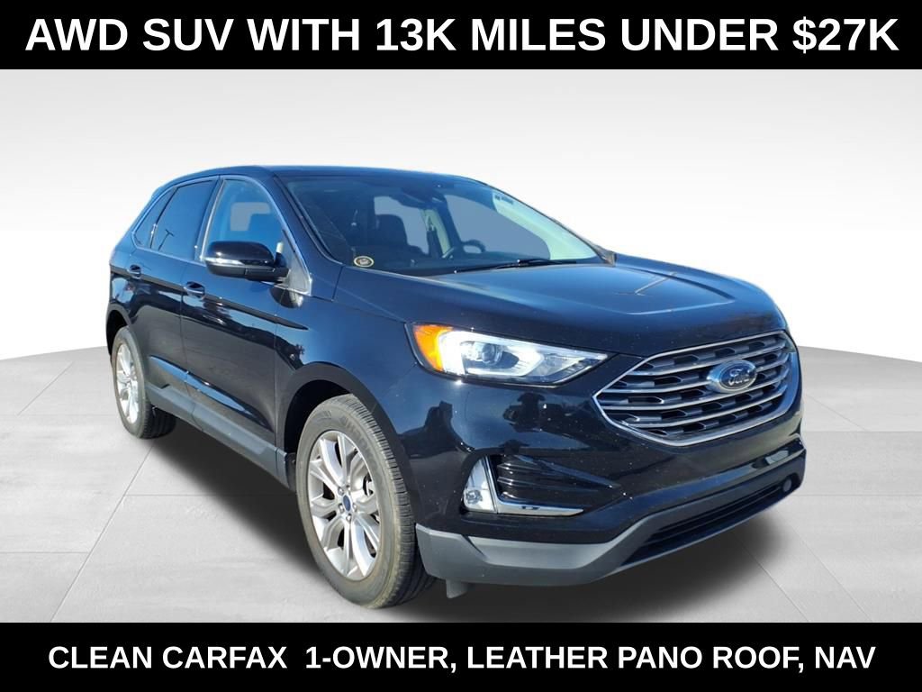 Used 2021 Ford Edge Titanium w/ Canadian Touring Package AWD/4WD video 2