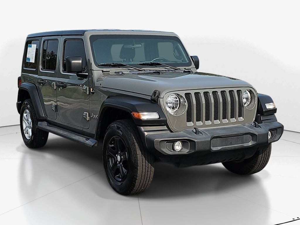 Used 2021 Jeep Wrangler Unlimited Sport AWD/4WD video 3