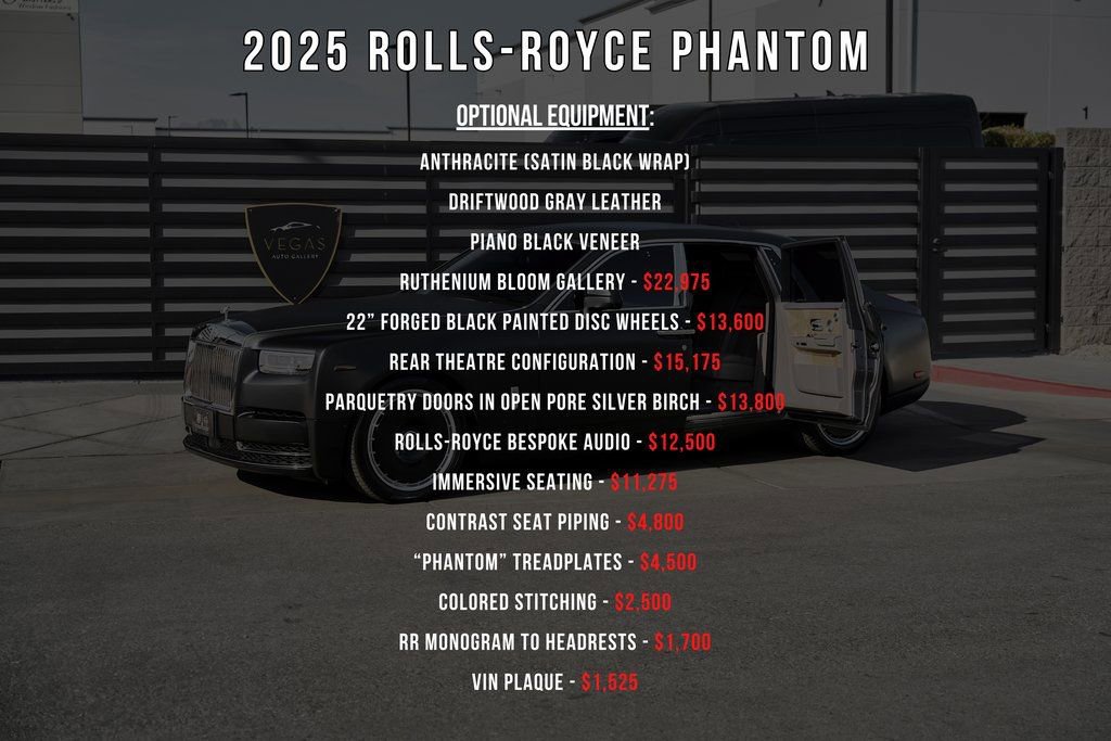 Used 2025 Rolls-Royce Phantom Sedan RWD image 5