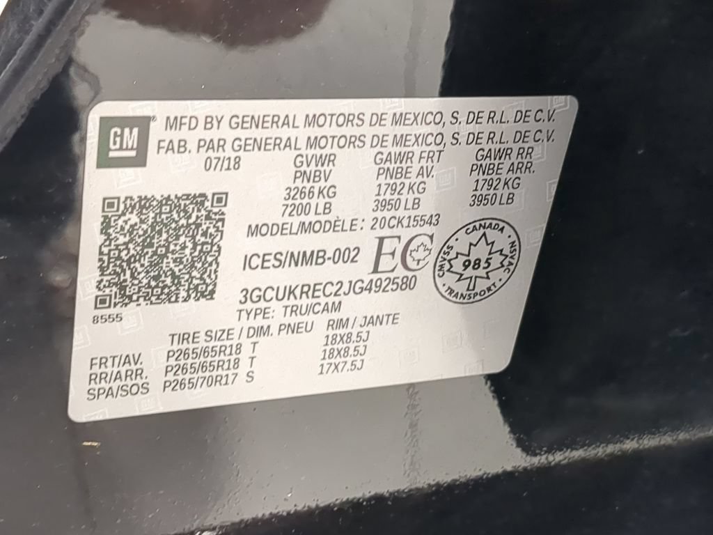 Used 2018 Chevrolet Silverado 1500 LT w/ True North Edition AWD/4WD image 35