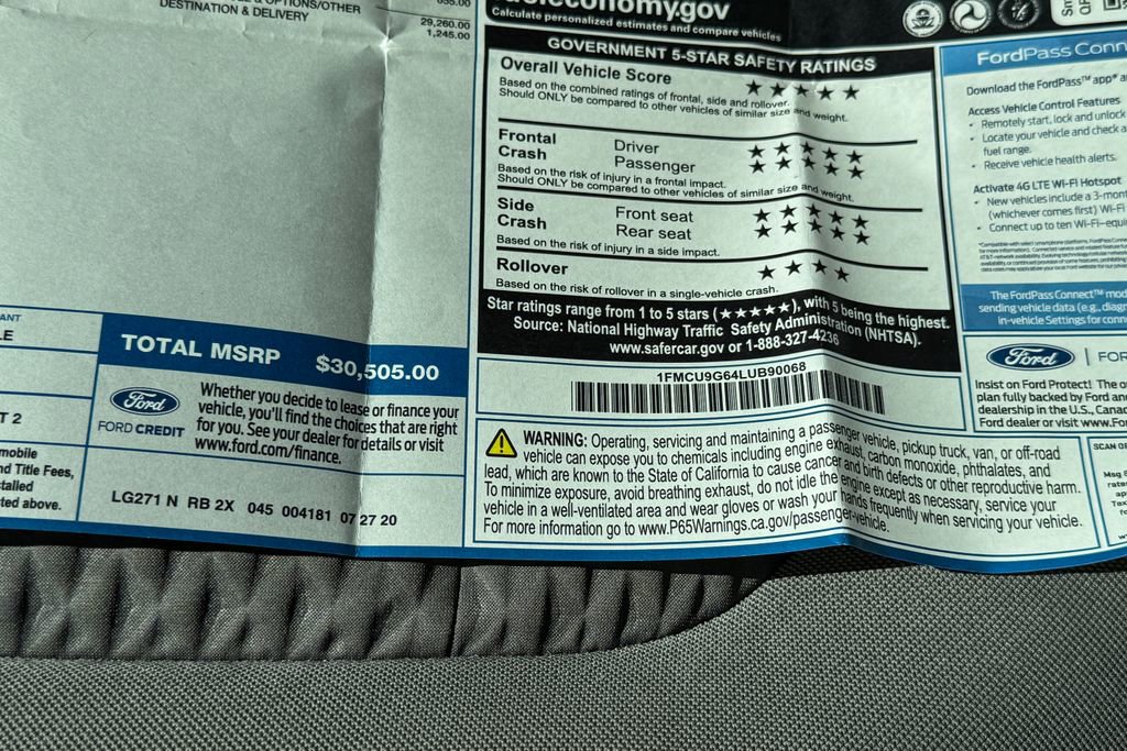 Certified 2020 Ford Escape SE image 35