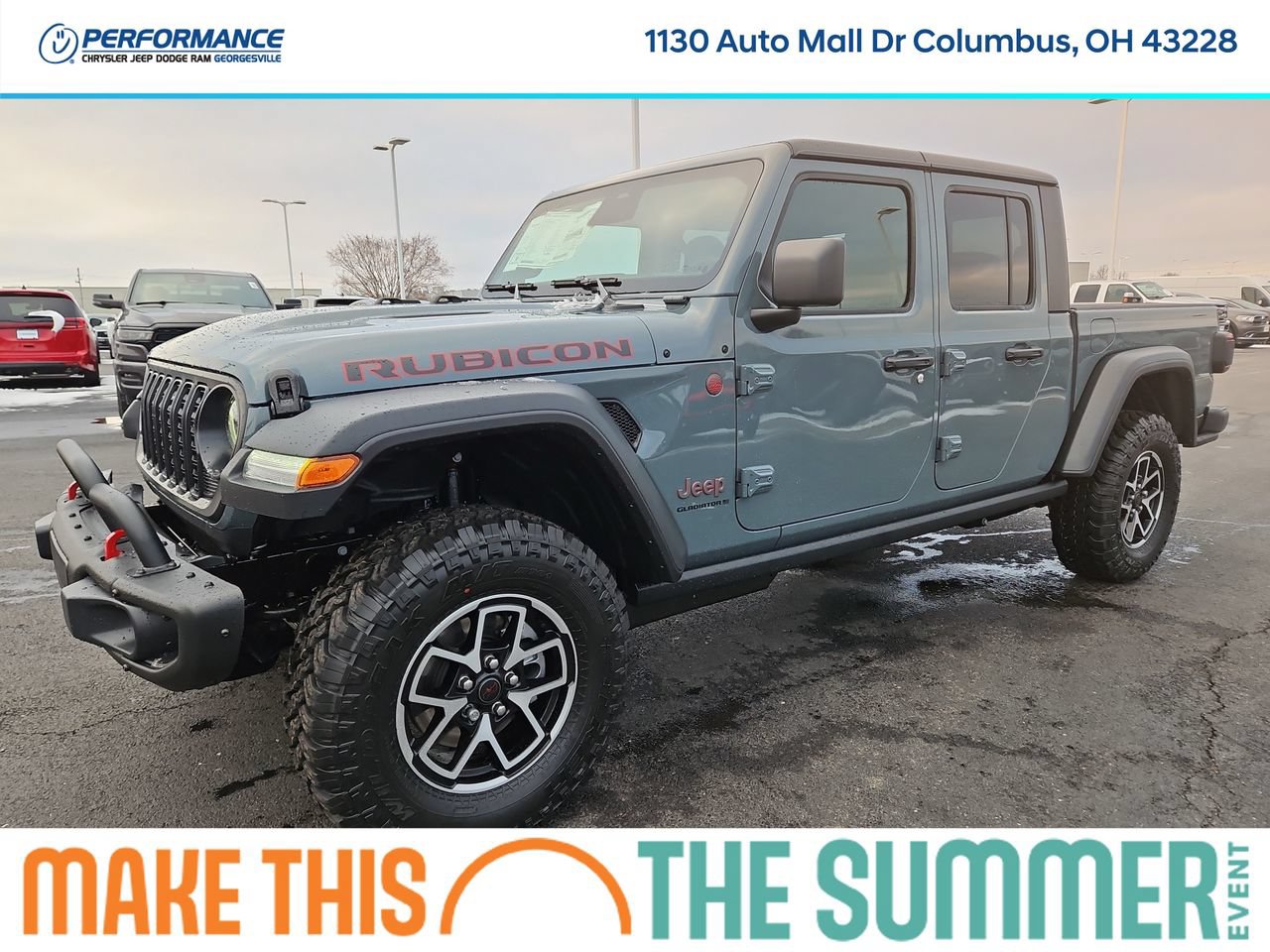 New 2026 Jeep Gladiator Rubicon w/ Steel Bumper Group AWD/4WD image 3