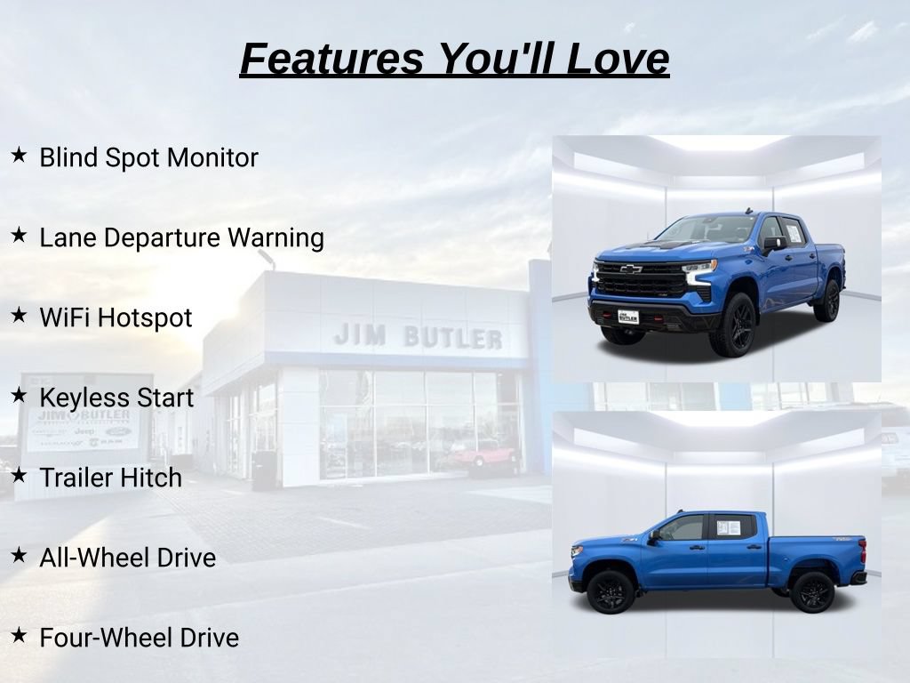 Used 2025 Chevrolet Silverado 1500 LT Trail Boss w/ Convenience Package II AWD/4WD image 19