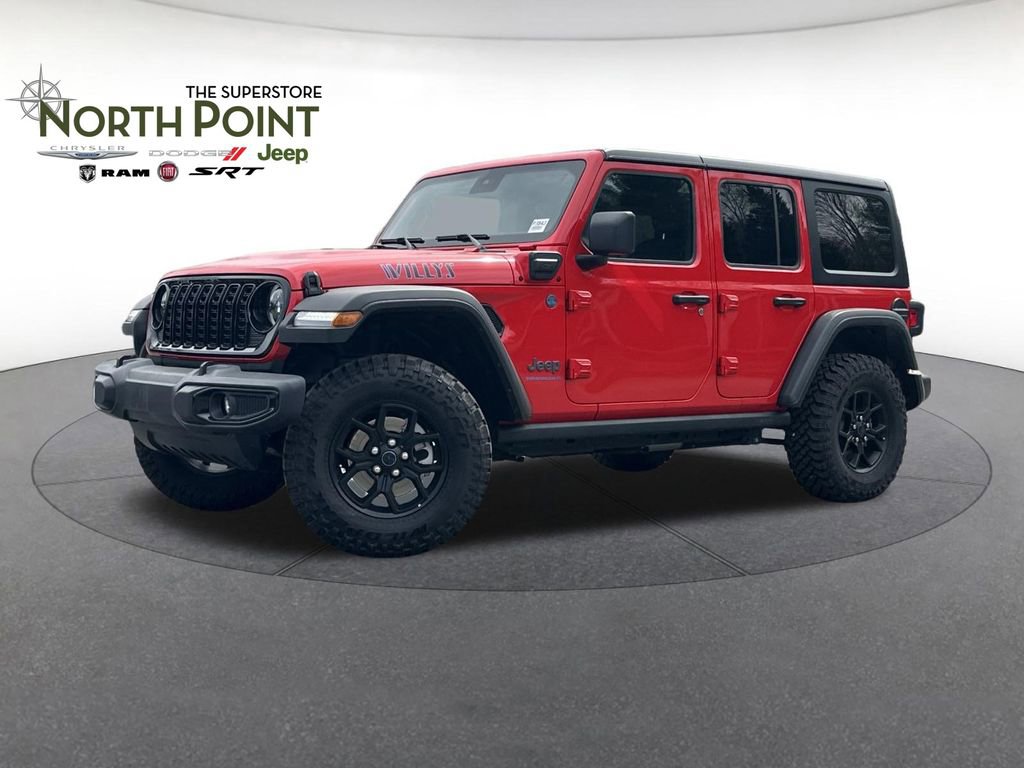 Certified 2025 Jeep Wrangler Unlimited Sport S 4xe image 1