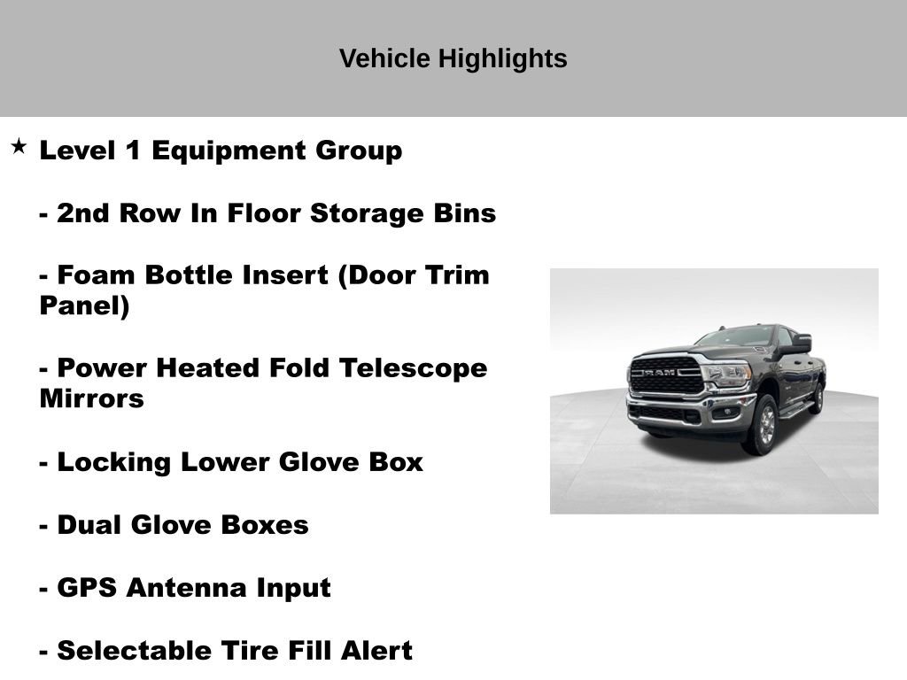 Used 2024 RAM 2500 Big Horn image 18
