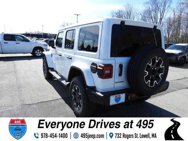 New 2025 Jeep Wrangler Unlimited Sahara w/ Safety Group AWD/4WD image 3