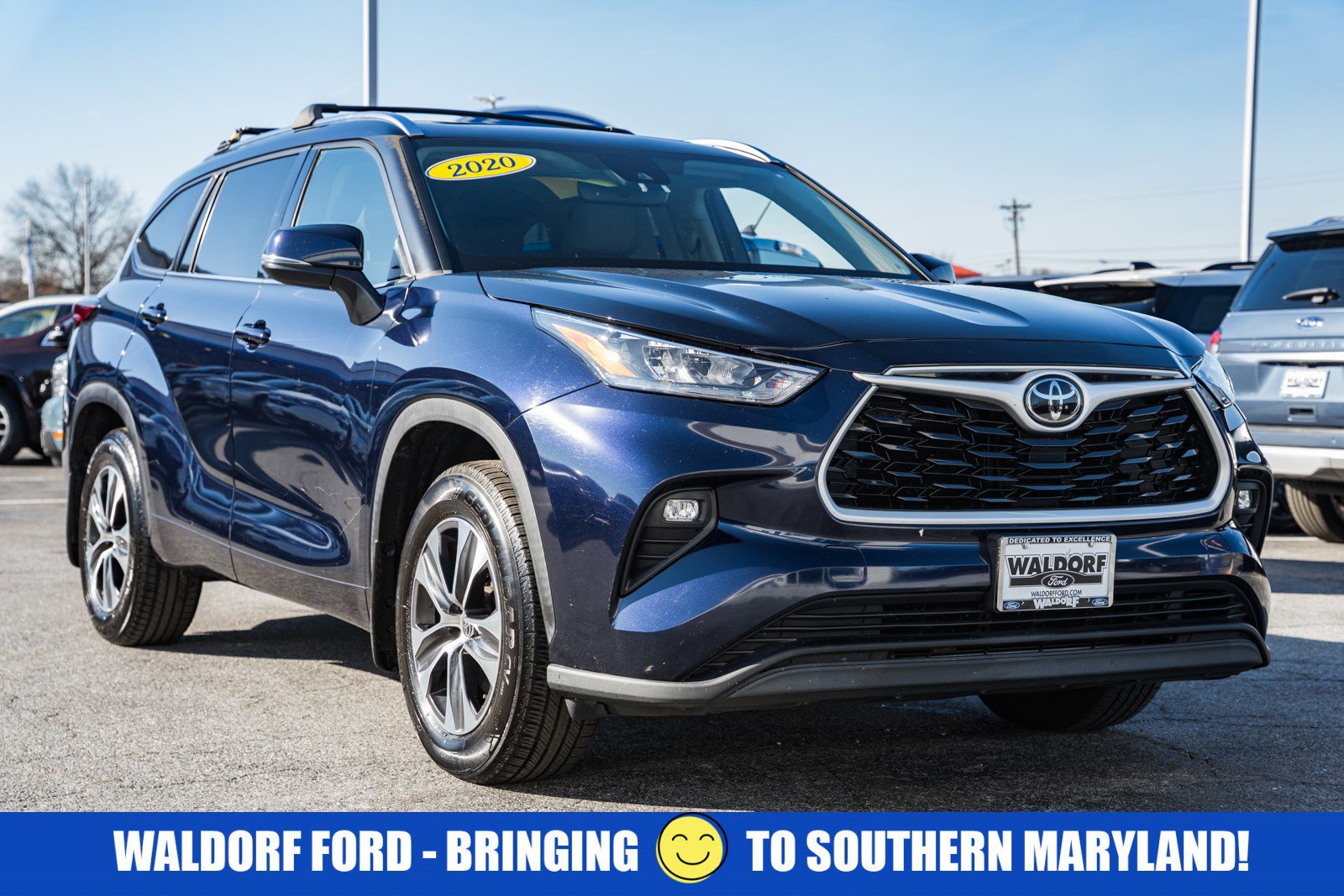 Used 2020 Toyota Highlander XLE image 1