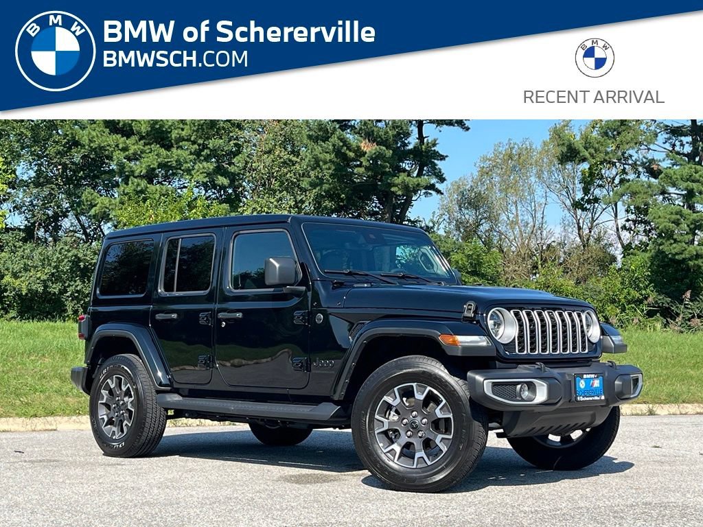 Used 2025 Jeep Wrangler Unlimited Sahara AWD/4WD image 1