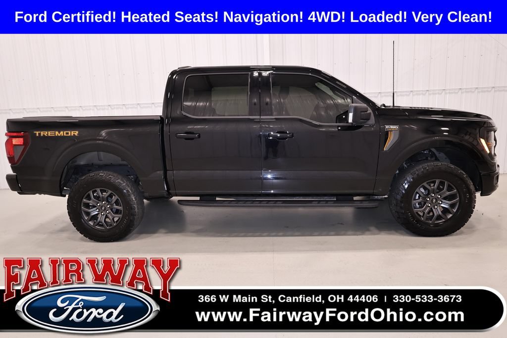 Certified 2025 Ford F150 Tremor w/ Bed Utility Package