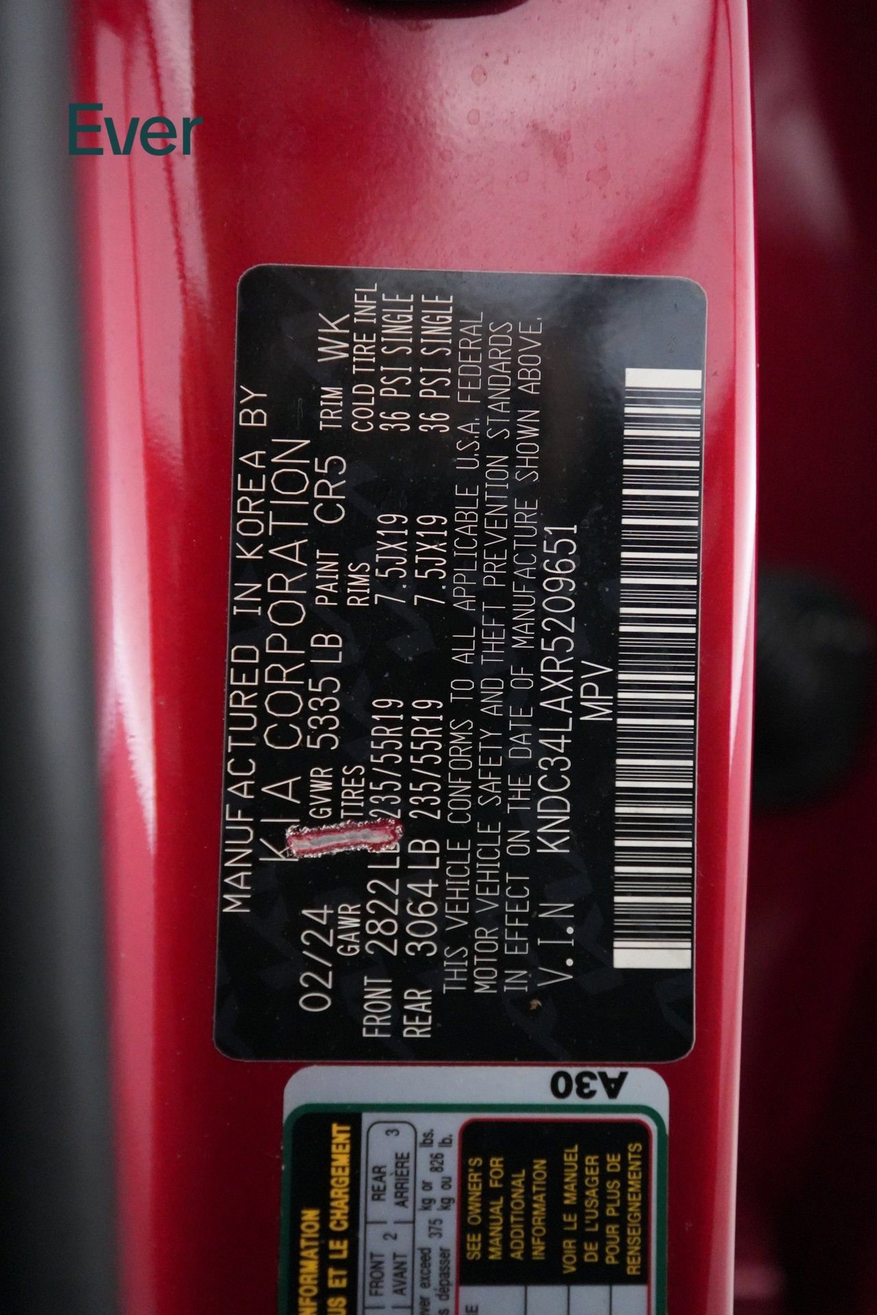 Used 2024 Kia EV6 Light image 28