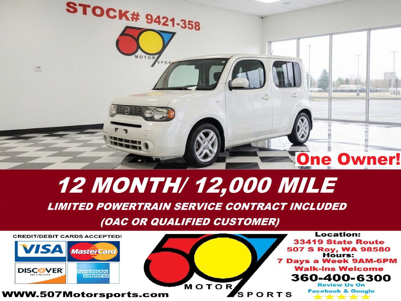 Used 2012 Nissan Cube 1.8 SL w/ Interior Designer Pkg image 1