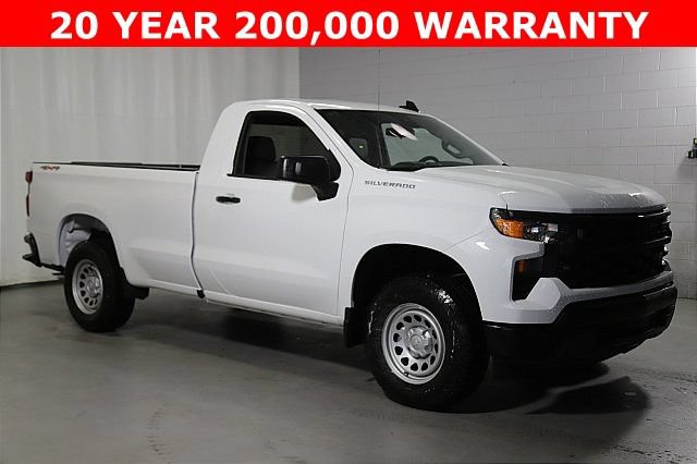 New 2025 Chevrolet Silverado 1500 W/T w/ WT Value Package AWD/4WD image 1