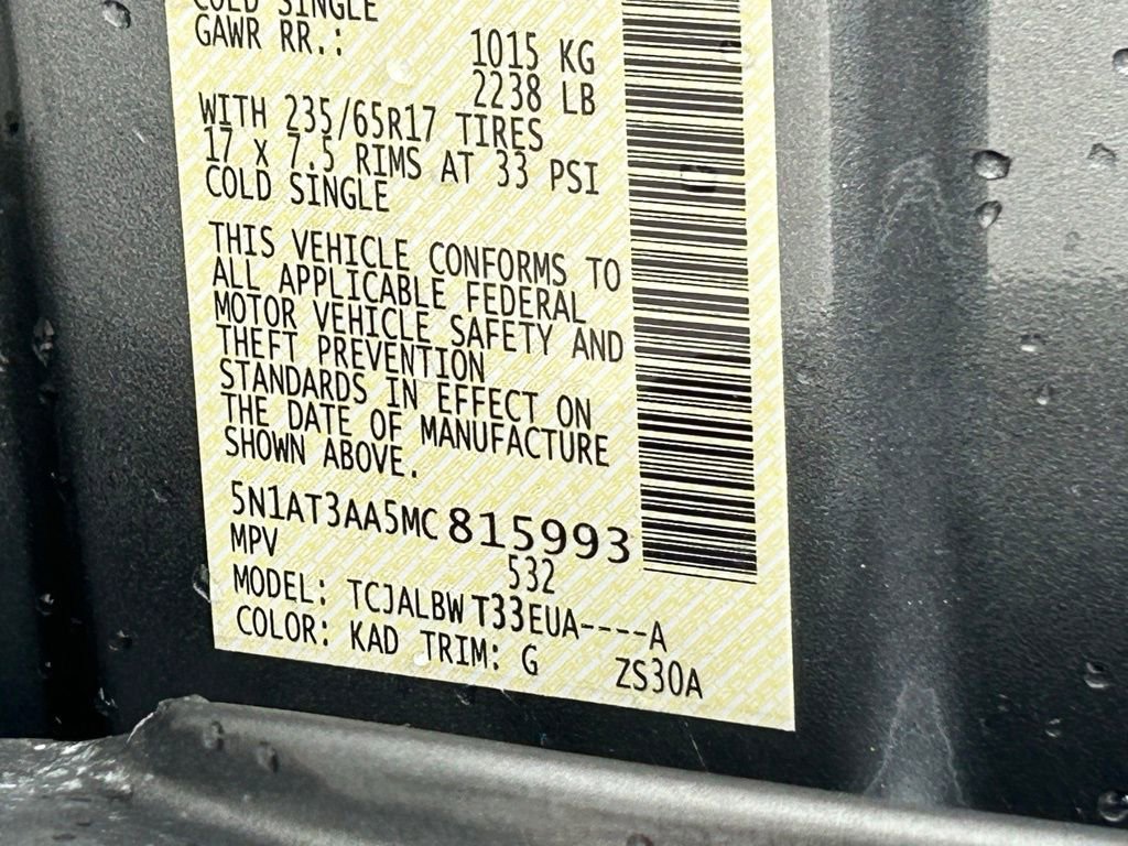 Certified 2021 Nissan Rogue S image 52