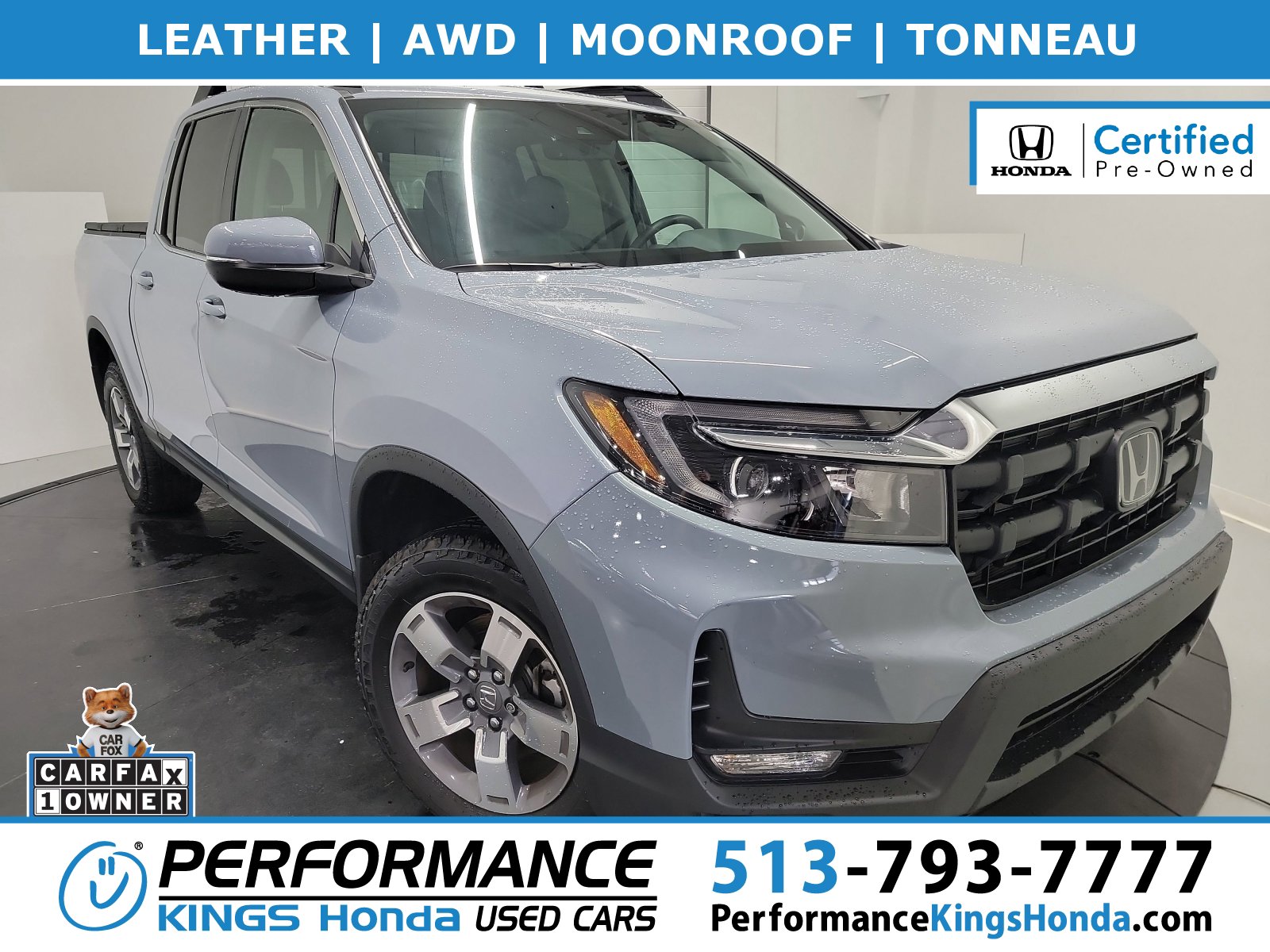 Certified 2025 Honda Ridgeline RTL