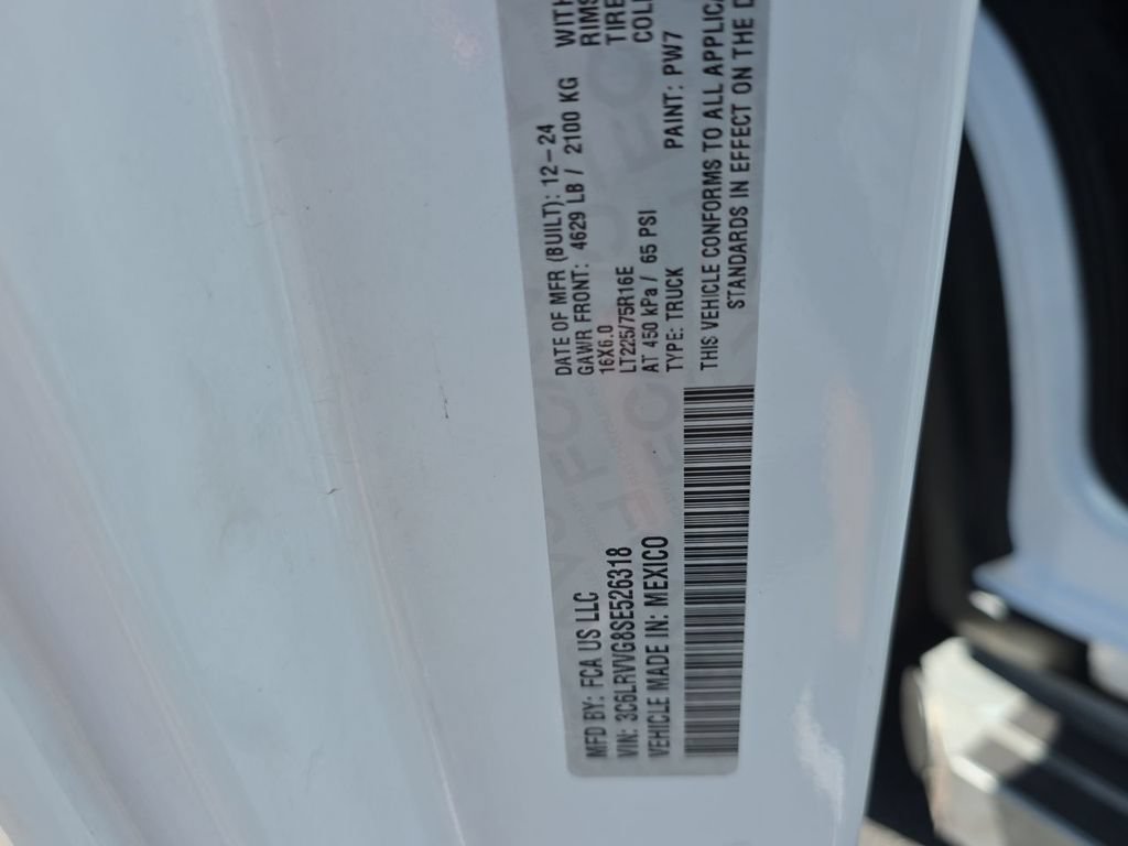 Used 2025 RAM ProMaster 2500 w/ U-Haul Equipment Group FWD image 35