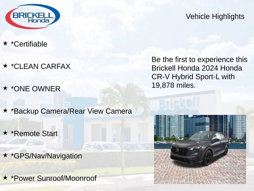 Used 2024 Honda CR-V Sport-L image 8