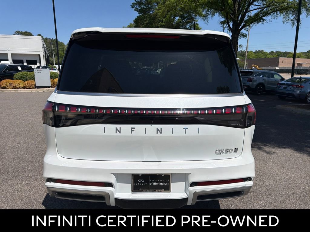 Certified 2025 INFINITI QX80 Sensory AWD/4WD image 11