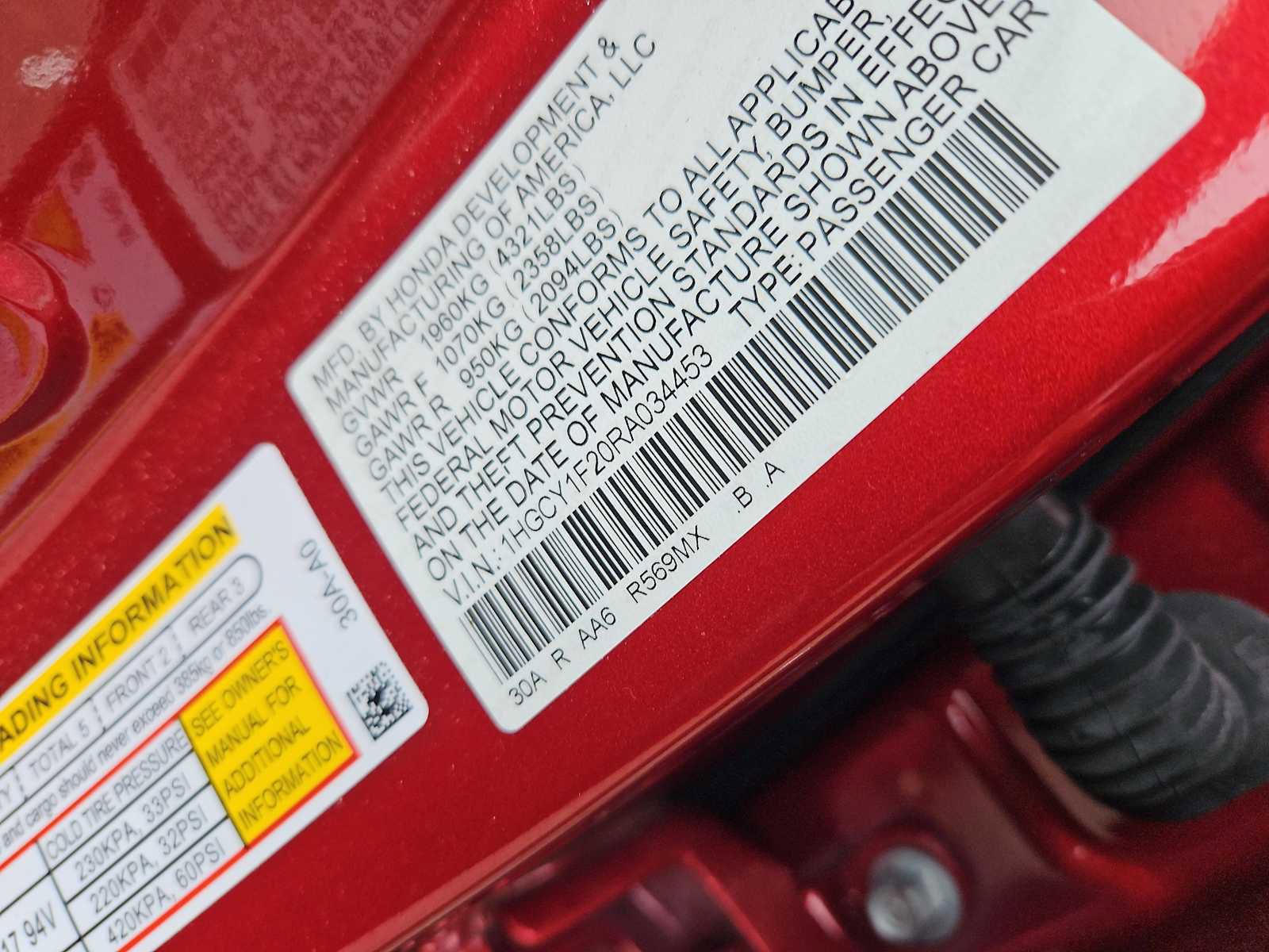 Certified 2024 Honda Accord LX image 14